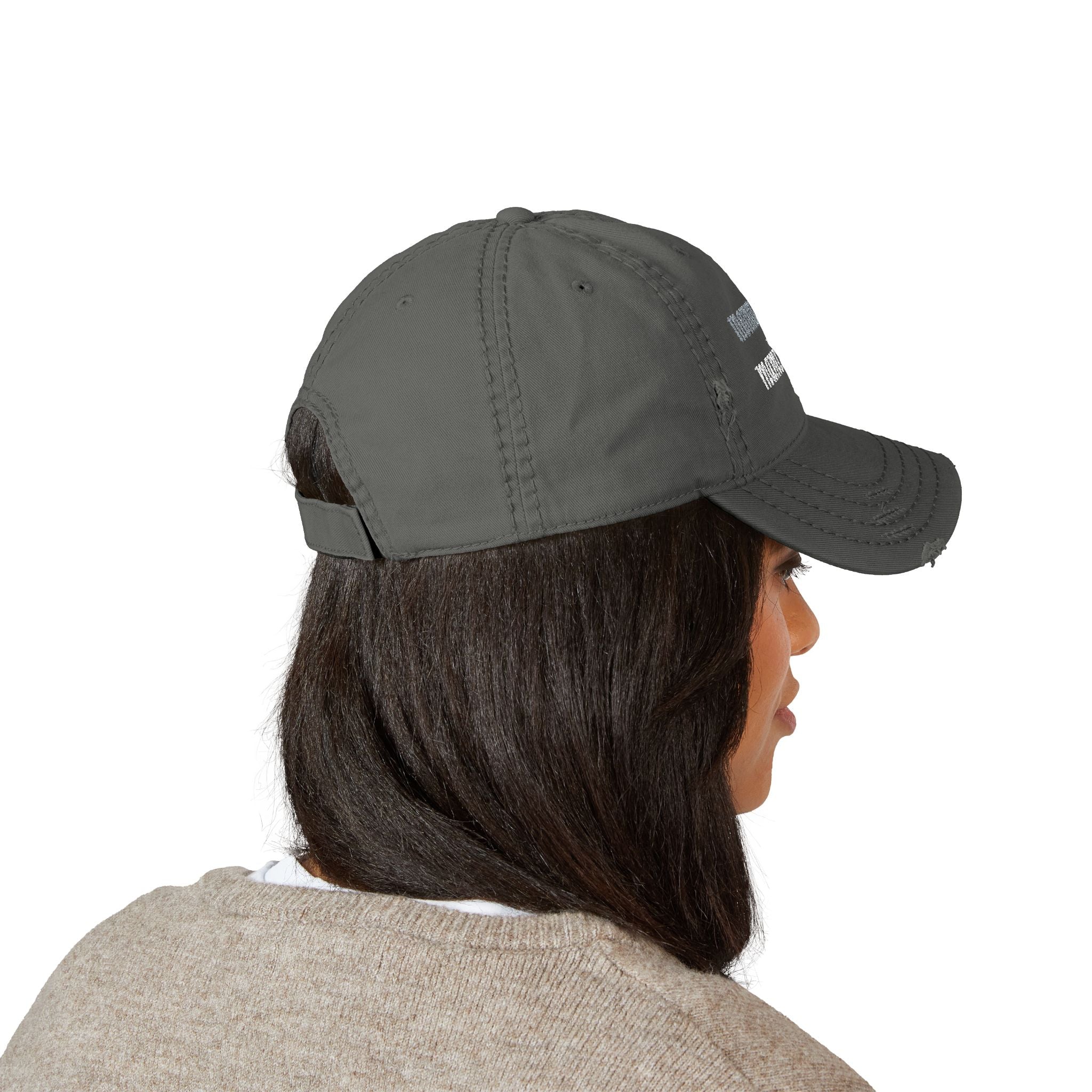 "Mommy Mode, Mami Energy" Distressed Dad Hat | Bilingual Mom Cap