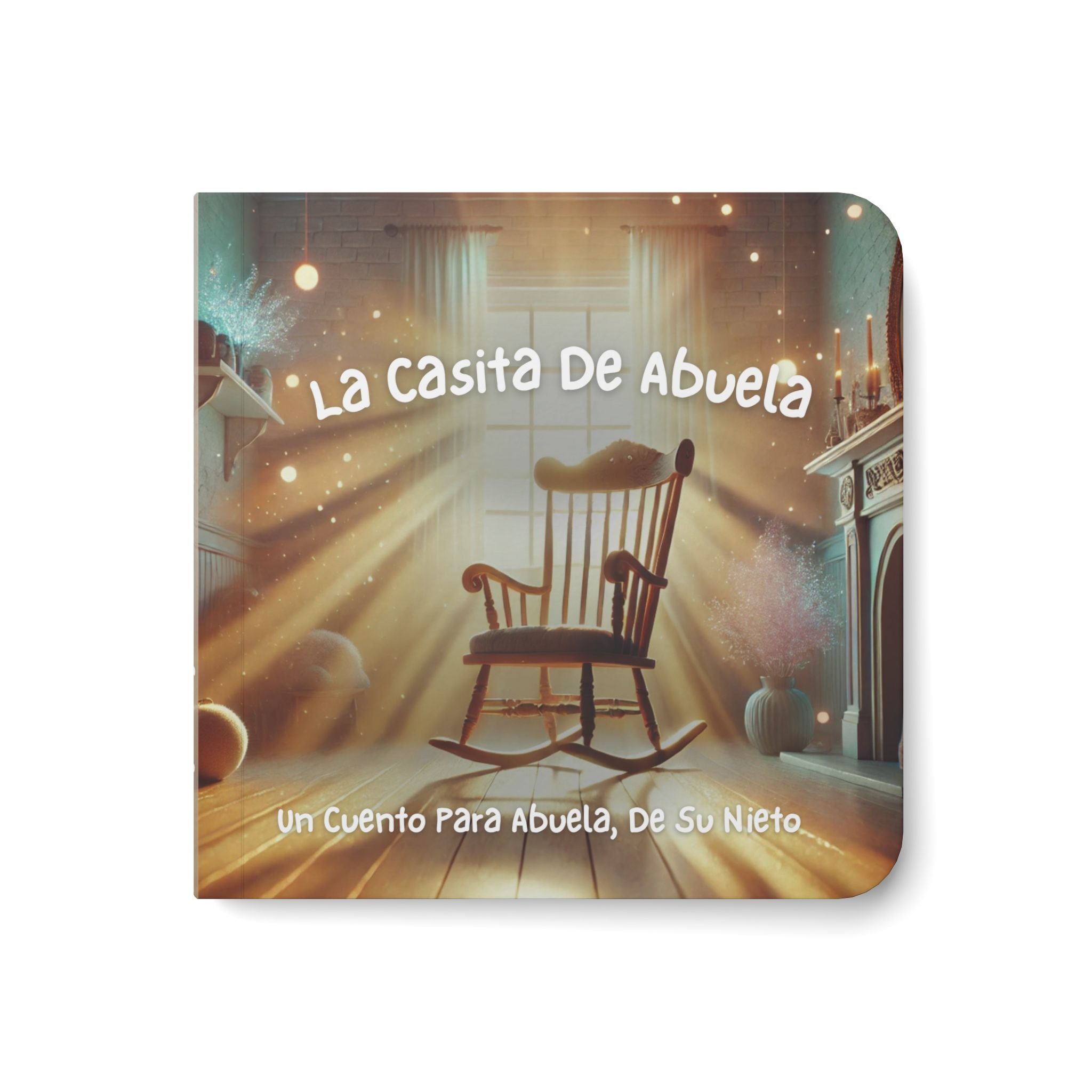 La Casita de Abuela de Nieto 💙 Spanish Board Book for Grandmothers, Abuela Keepsake Gift with Dedication Page from Grandson | La Casita de Abuela – Libro en Español para Abuela, Regalo Recuerdo con Página de Dedicación de Nieto