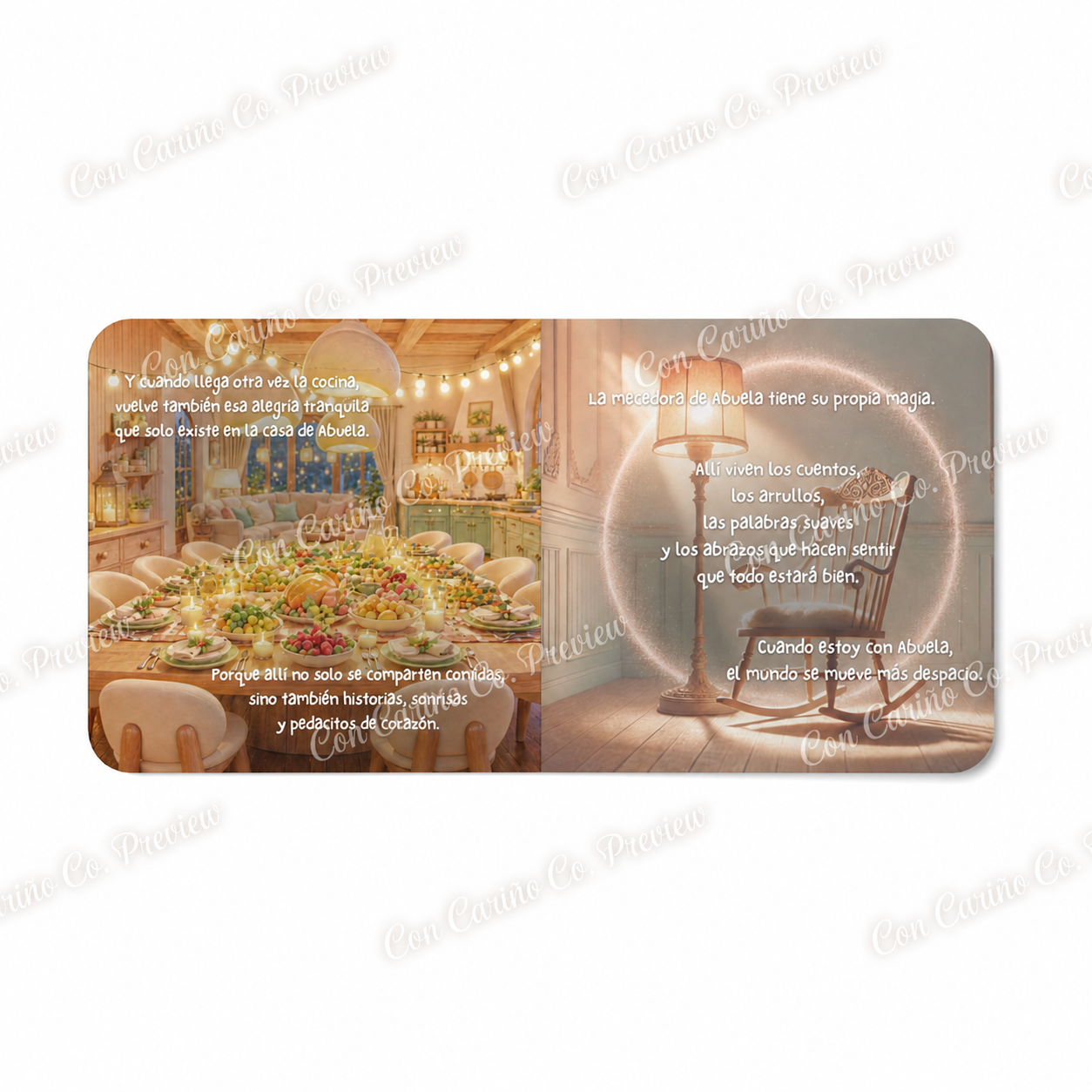La Casita de Abuela de Nieta 🩷 Spanish Board Book for Grandmothers, Abuela Keepsake Gift with Dedication Page from Granddaughter | La Casita de Abuela – Libro en Español para Abuela, Regalo Recuerdo...